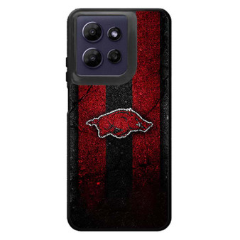 Arkansas Razorbacks Asphalt Style Motorola Moto G Power 2026 Case