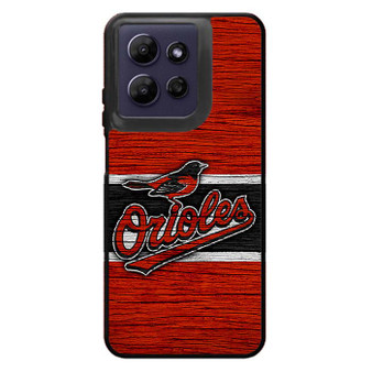 Baltimore Orioles Wooden Style Motorola Moto G Power 2026 Case