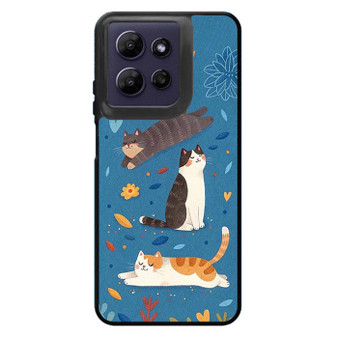 Cute Cats Motorola Moto G Power 2026 Case