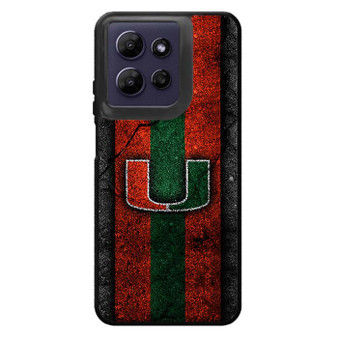 Miami Hurricanes  Asphalt Style Motorola Moto G Power 2026 Case