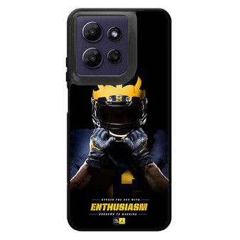 Michigan Wolverines Enthusiasm Motorola Moto G Power 2026 Case