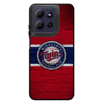 Minnesota Twins Wooden textur Motorola Moto G Power 2026 Case