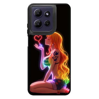 One Piece Series Nami Neon Art Motorola Moto G Power 2026 Case