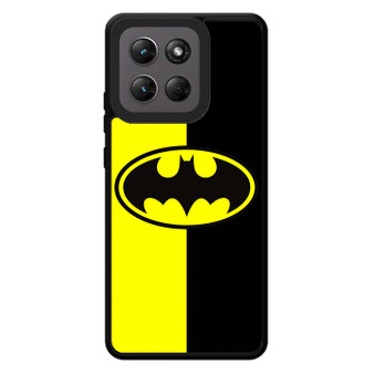 Batman Old Logo With Black & Yellow Background Motorola Moto G Stylus 2026 Case