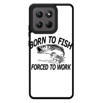 Born to fish forced to work Motorola Moto G Stylus 2026 Case