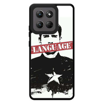 Captain America Language Motorola Moto G Stylus 2026 Case