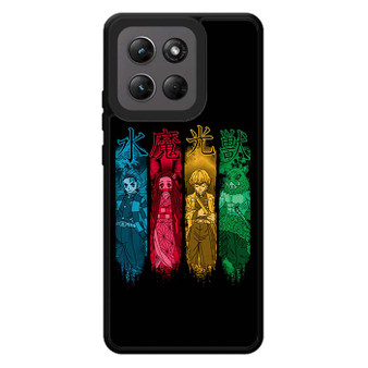 Kimetsu No Yaiba in Neon Art Motorola Moto G Stylus 2026 Case