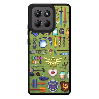 The legend of zelda items Motorola Moto G Stylus 2026 Case