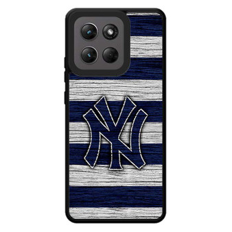 New York Yankees Wooden Style Motorola Moto G Stylus 2026 Case