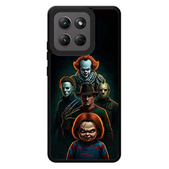 Pennywise Micheal Myers Jason Voorhees and Chucky Motorola Moto G Stylus 2026 Case