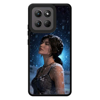 Tomb Rider Lara Croft in Snow Motorola Moto G Stylus 2026 Case