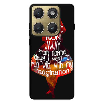 Alice's Quotes Motorola Edge 2026 Case