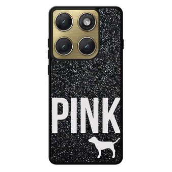 Black Glitter Victoria's Secret Motorola Edge 2026 Case