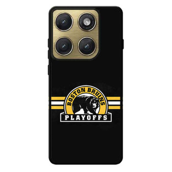 Boston Bruins Playoffs Motorola Edge 2026 Case