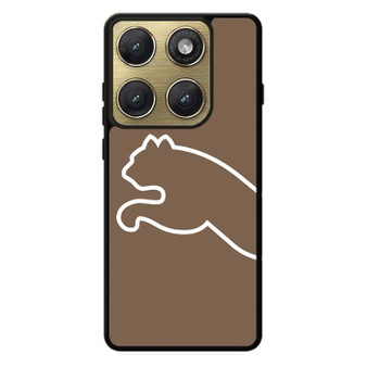 brown puma half logo Motorola Edge 2026 Case