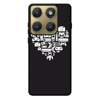 Gaming Stick in Hearth Pattern Motorola Edge 2026 Case