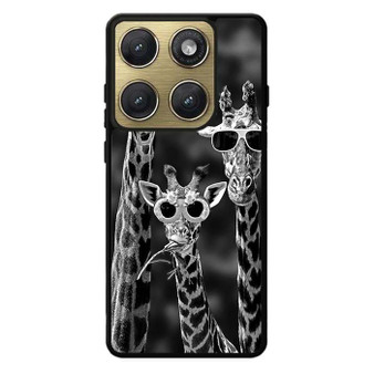 hipster giraffe Motorola Edge 2026 Case