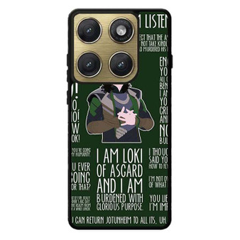 Loki Quotes Motorola Edge 2026 Case