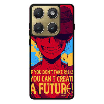 Luffy One Piece Quote Motorola Edge 2026 Case