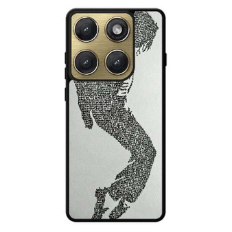 Michael Jackson word art Motorola Edge 2026 Case