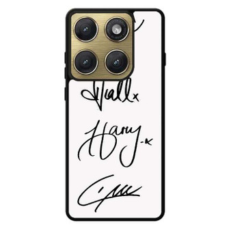 One Direction Signatures 2 Motorola Edge 2026 Case