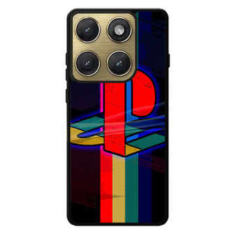 Psychedelic Alien Emoji Pattern Motorola Edge 2026 Case