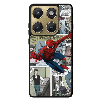 Spiderman Marvel Comic Cover Motorola Edge 2026 Case