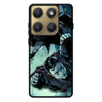 Superman and Batman as a Team Motorola Edge 2026 Case