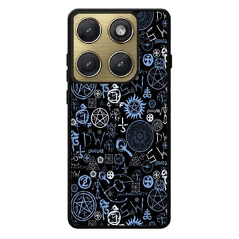 supernatural logo collage Motorola Edge 2026 Case