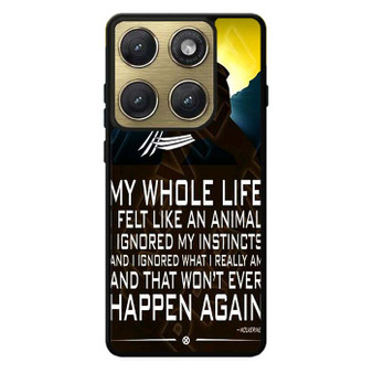 Wolverine Quotes Motorola Edge 2026 Case