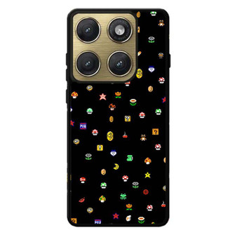 Super Mario Items Motorola Edge 2026 Case