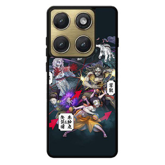 Demon Slayer Twelve Moon Demons Motorola Edge 2026 Case