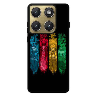 Kimetsu No Yaiba in Neon Art Motorola Edge 2026 Case