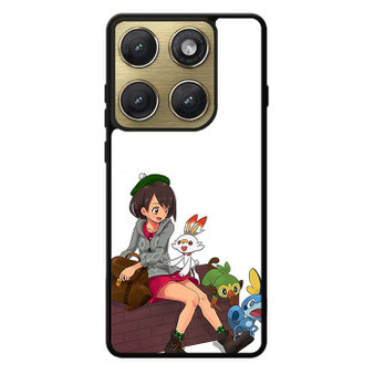 Pokemon Sword and Shield Scorbunny Grookey Sobble Motorola Edge 2026 Case
