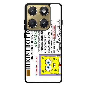 Spongebob Squarepants Driver License Motorola Edge 2026 Case