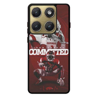 Arkansas razorbacks John Gentry Motorola Edge 2026 Case