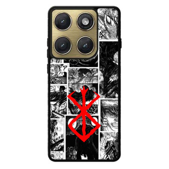 Berserk Manga Guts Face Motorola Edge 2026 Case