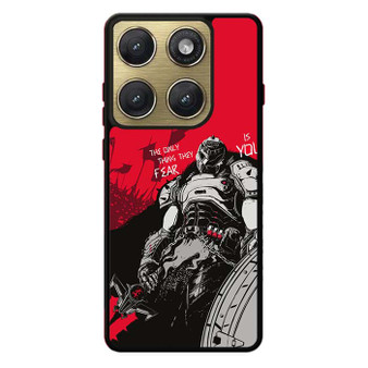 Doom Game Quotes Motorola Edge 2026 Case
