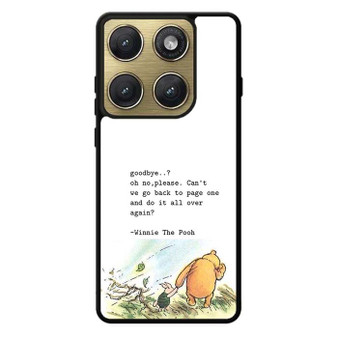 Winnie the pooh goodbye Motorola Edge 2026 Case