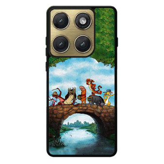 Winnie the pooh playing Motorola Edge 2026 Case