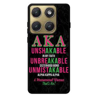 Alpha Kappa Alpha Unshakable Motorola Edge 2026 Case