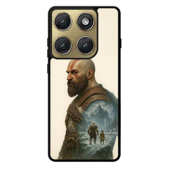 God of War Golden Kratos Arts Motorola Edge 2026 Case