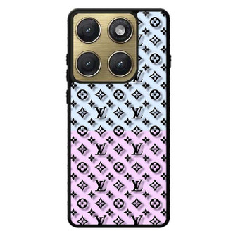 Louis Vuitton Blush & Blue Luxe Motorola Edge 2026 Case