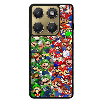 Mario Luigi Collages Motorola Edge 2026 Case