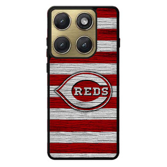 Cincinnati Reds Wooden Style Motorola Edge 2026 Case