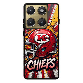 Kansas City Chiefs Drip Helmet Motorola Edge 2026 Case