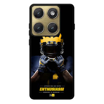 Michigan Wolverines Enthusiasm Motorola Edge 2026 Case