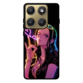 One Piece Series Nico Robin Neon Art Motorola Edge 2026 Case