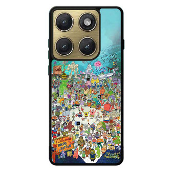 Spongebob Squarepants All Characters Motorola Edge 2026 Case