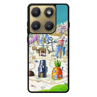 Spongebob Squarepants Maps Motorola Edge 2026 Case